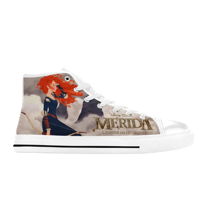 Brave Princess Merida Custom High Top Sneakers Shoes