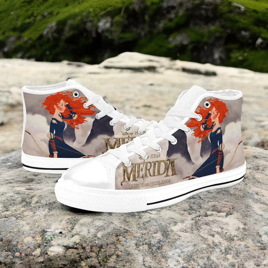 Brave Princess Merida Custom High Top Sneakers Shoes