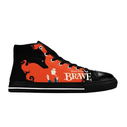 Brave Princess Merida Custom High Top Sneakers Shoes