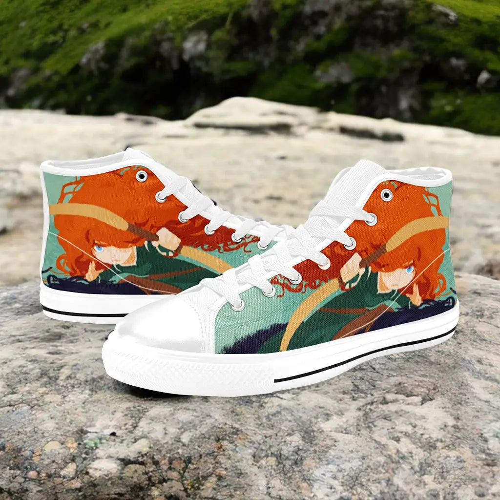 Brave Princess Merida Custom High Top Sneakers Shoes