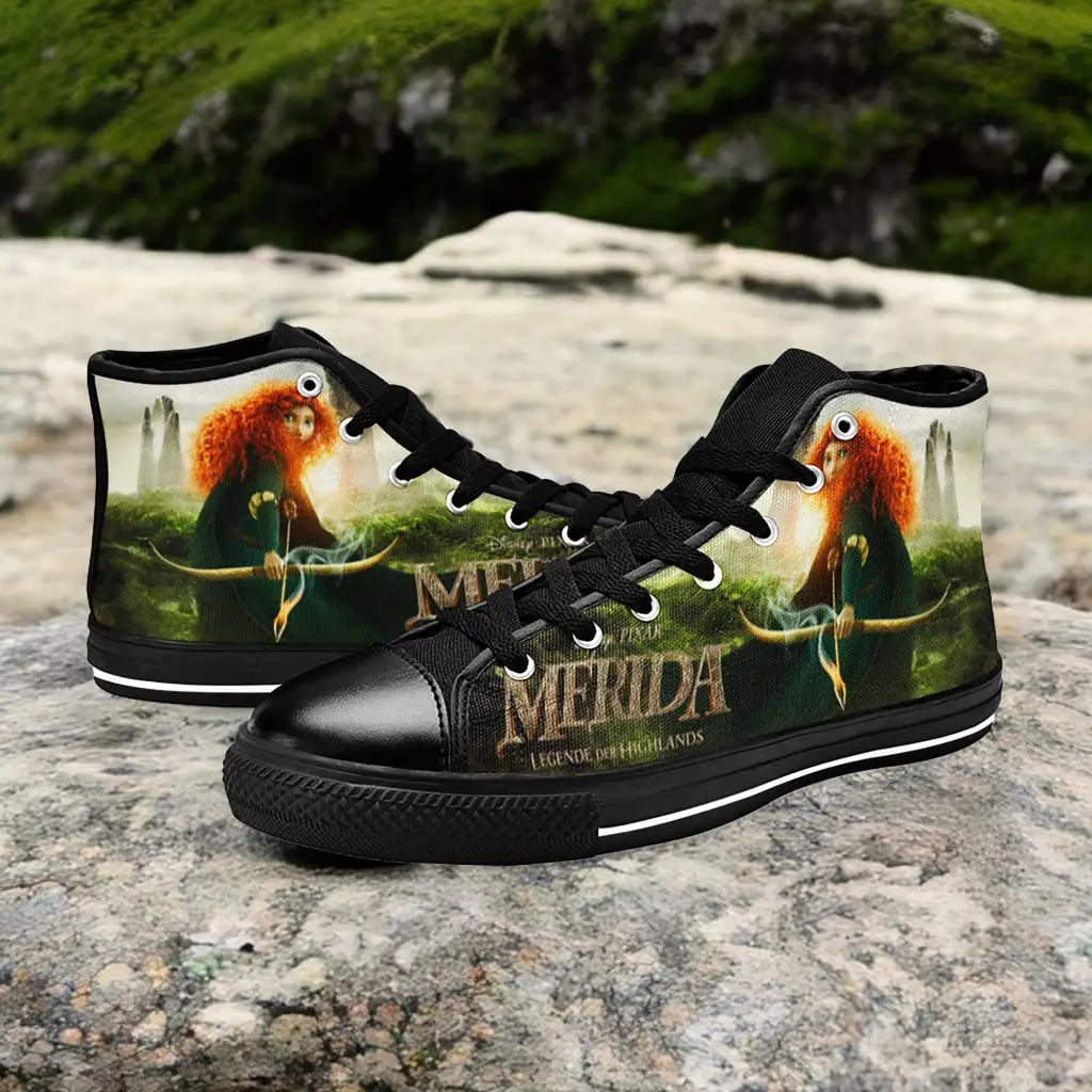 Brave Princess Merida Custom High Top Sneakers Shoes