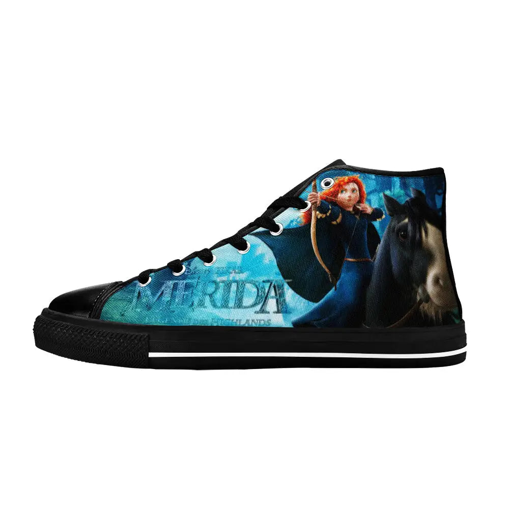 Brave Princess Merida Custom High Top Sneakers Shoes