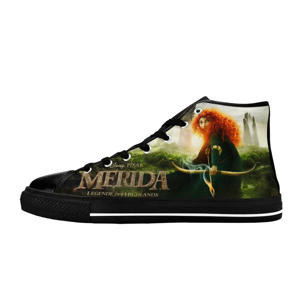 Brave Princess Merida Custom High Top Sneakers Shoes