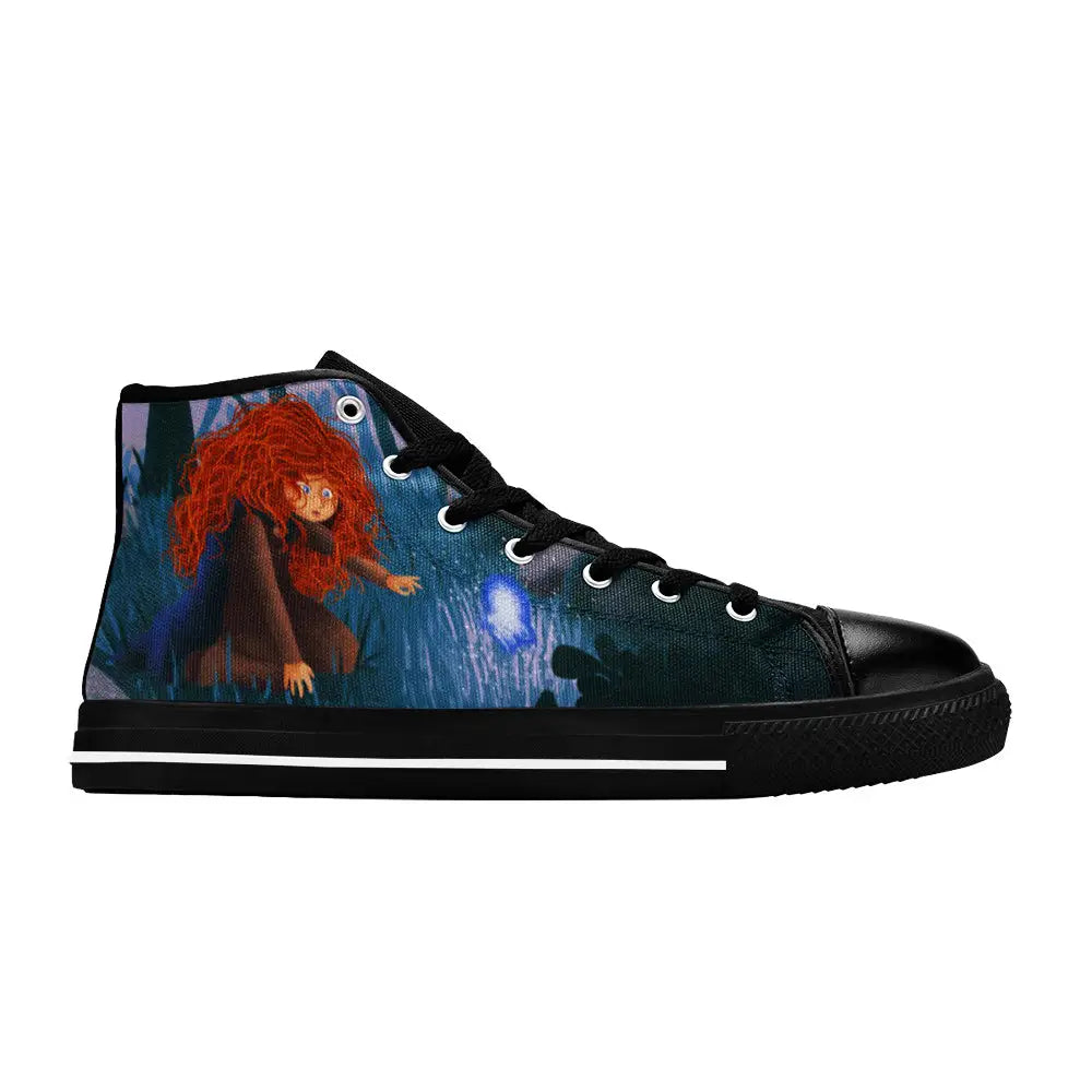 Brave Princess Merida Custom High Top Sneakers Shoes