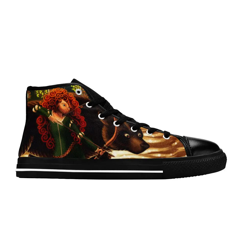 Brave Princess Merida Custom High Top Sneakers Shoes