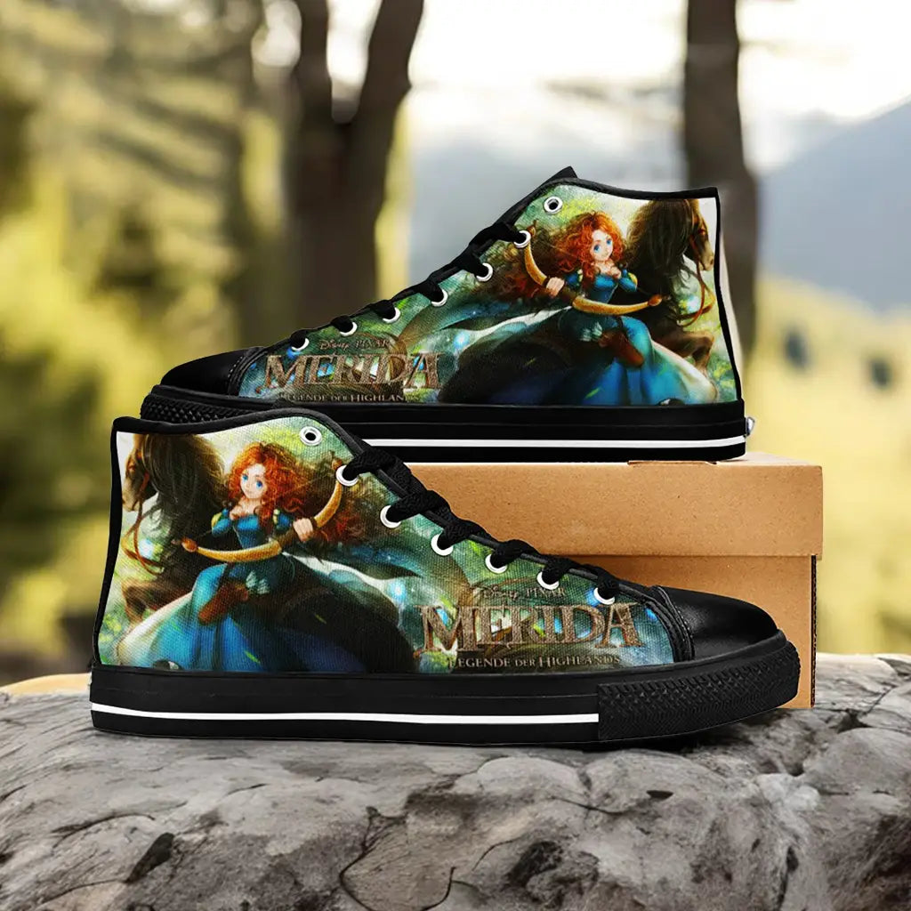 Brave Princess Merida Custom High Top Sneakers Shoes