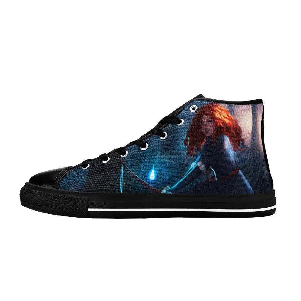 Brave Princess Merida Custom High Top Sneakers Shoes