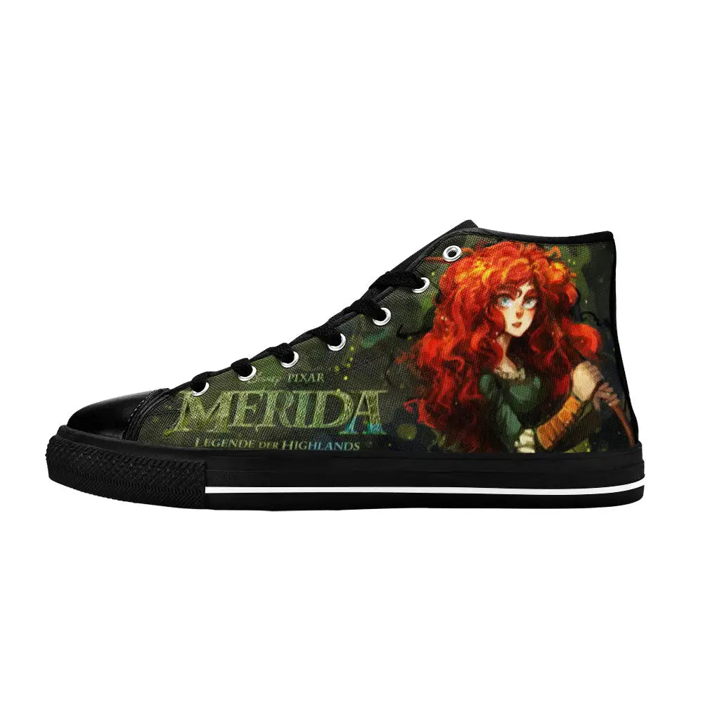 Brave Princess Merida Custom High Top Sneakers Shoes