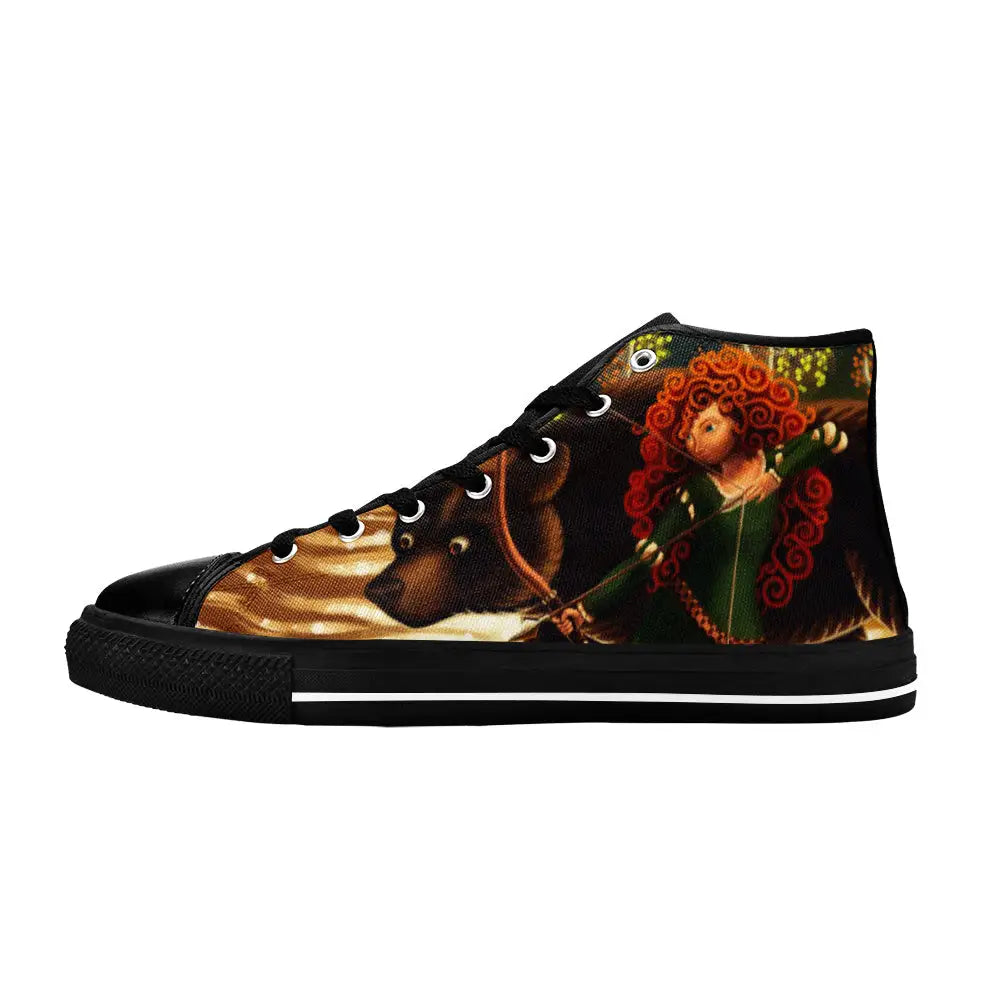 Brave Princess Merida Custom High Top Sneakers Shoes