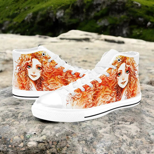 Brave Princess Merida Custom High Top Sneakers Shoes