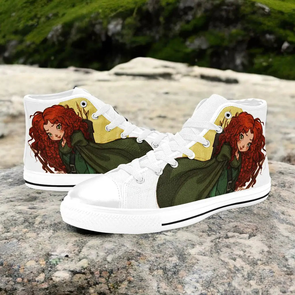 Brave Princess Merida Custom High Top Sneakers Shoes