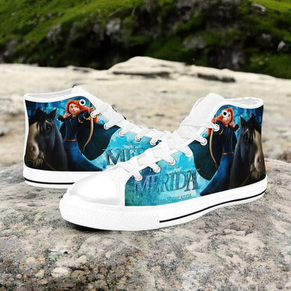 Brave Princess Merida Custom High Top Sneakers Shoes