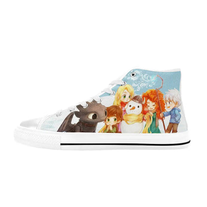 Brave Princess Merida Custom High Top Sneakers Shoes