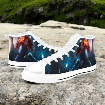 Brave Princess Merida Custom High Top Sneakers Shoes