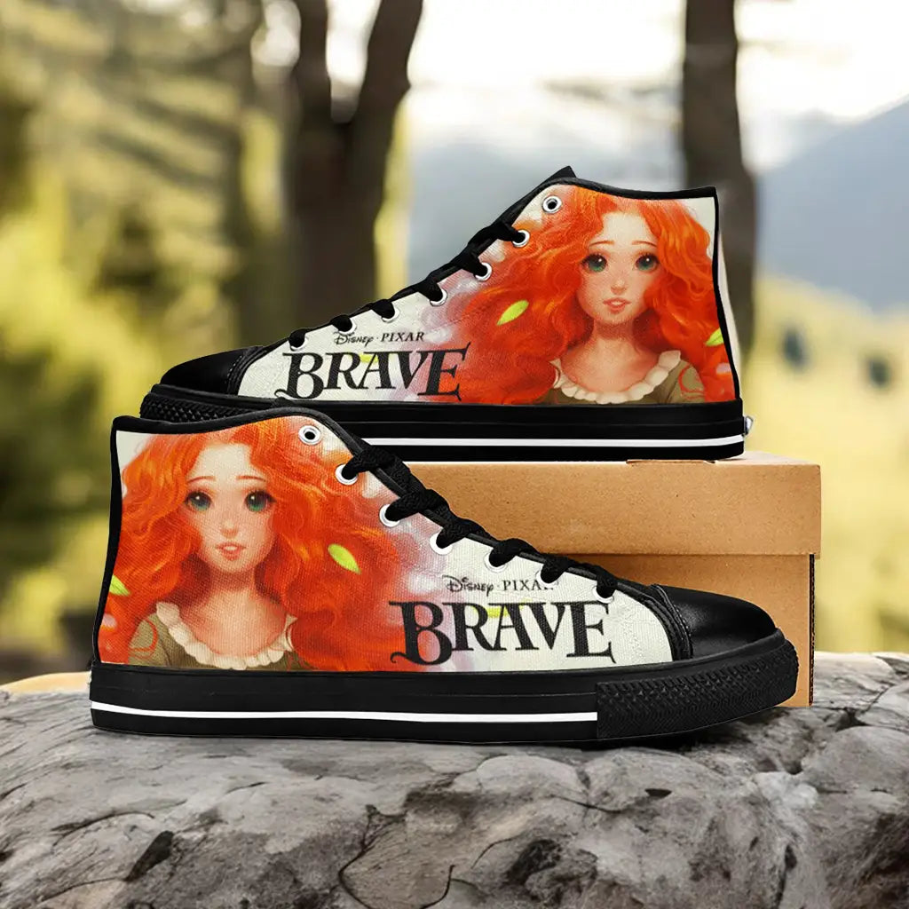 Brave Princess Merida Custom High Top Sneakers Shoes