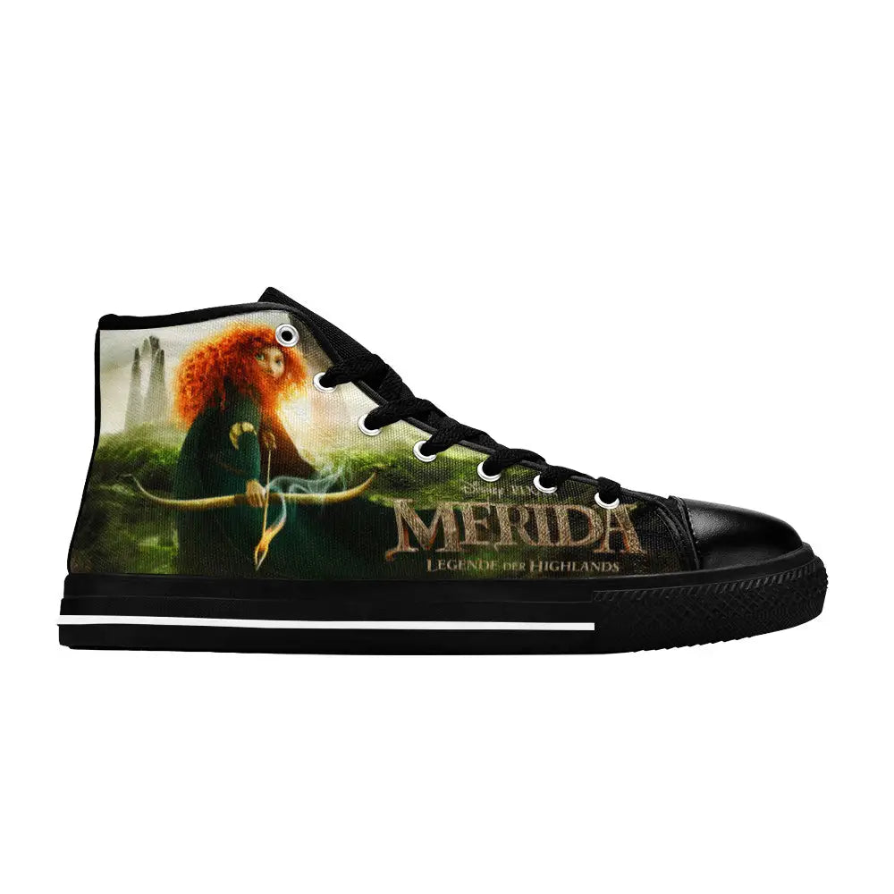 Brave Princess Merida Custom High Top Sneakers Shoes