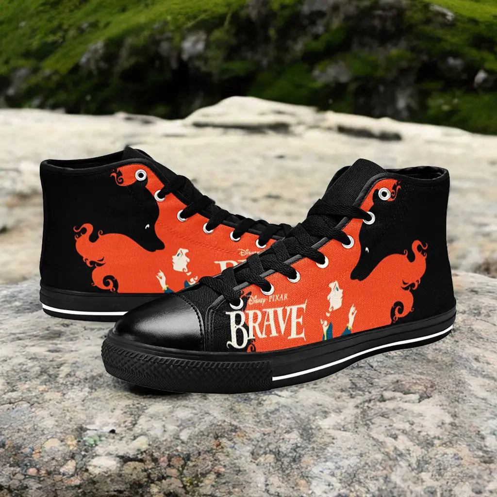 Brave Princess Merida Custom High Top Sneakers Shoes