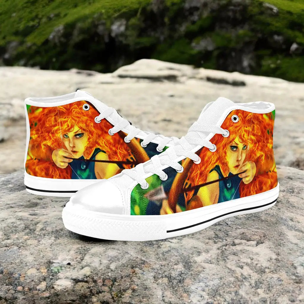 Brave Princess Merida Custom High Top Sneakers Shoes