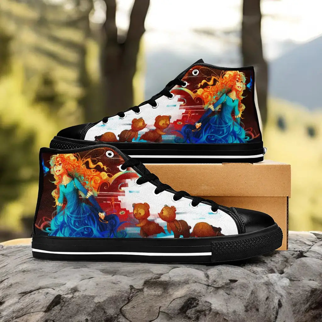 Brave Princess Merida Custom High Top Sneakers Shoes