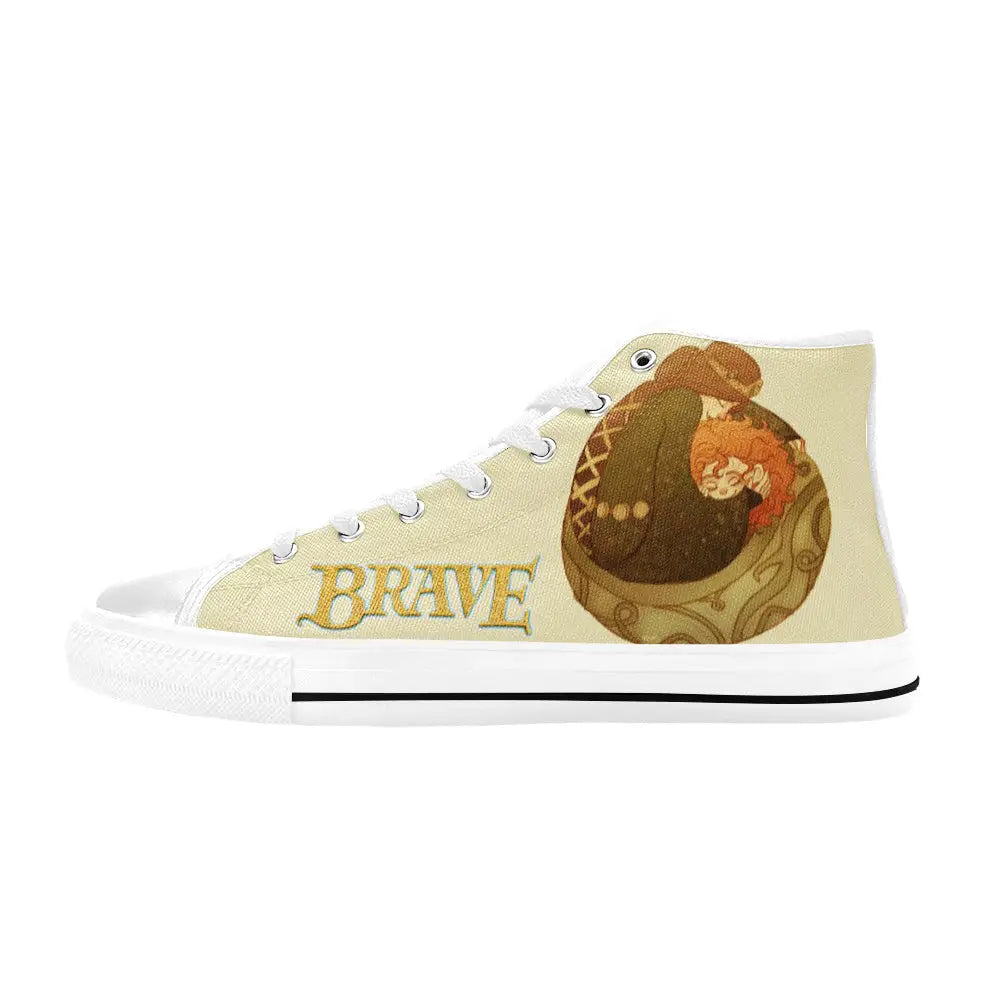 Brave Princess Merida Custom High Top Sneakers Shoes