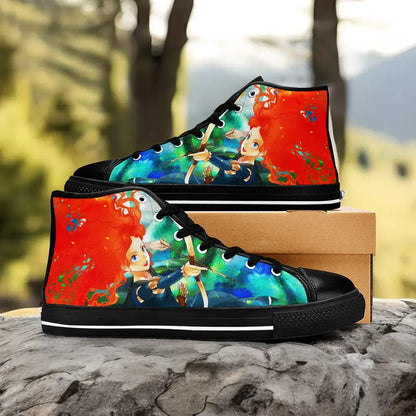 Brave Princess Merida Custom High Top Sneakers Shoes