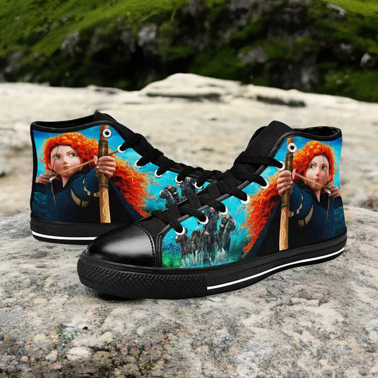 Brave Princess Merida Custom High Top Sneakers Shoes