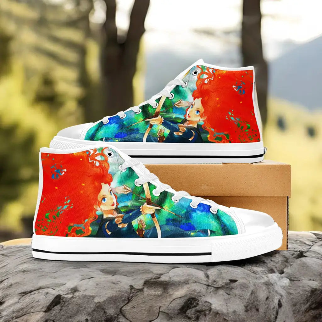 Brave Princess Merida Custom High Top Sneakers Shoes