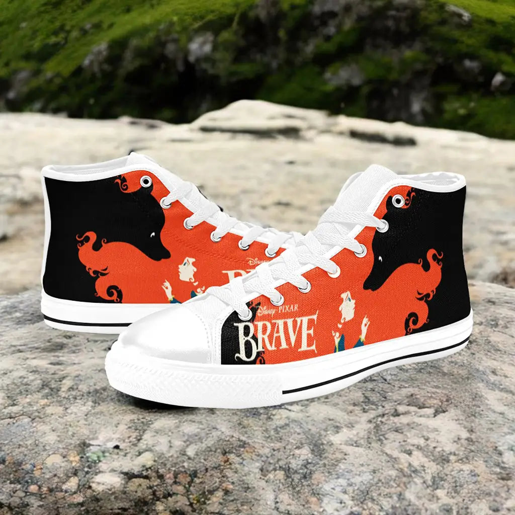 Brave Princess Merida Custom High Top Sneakers Shoes