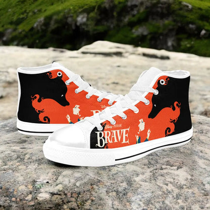 Brave Princess Merida Custom High Top Sneakers Shoes