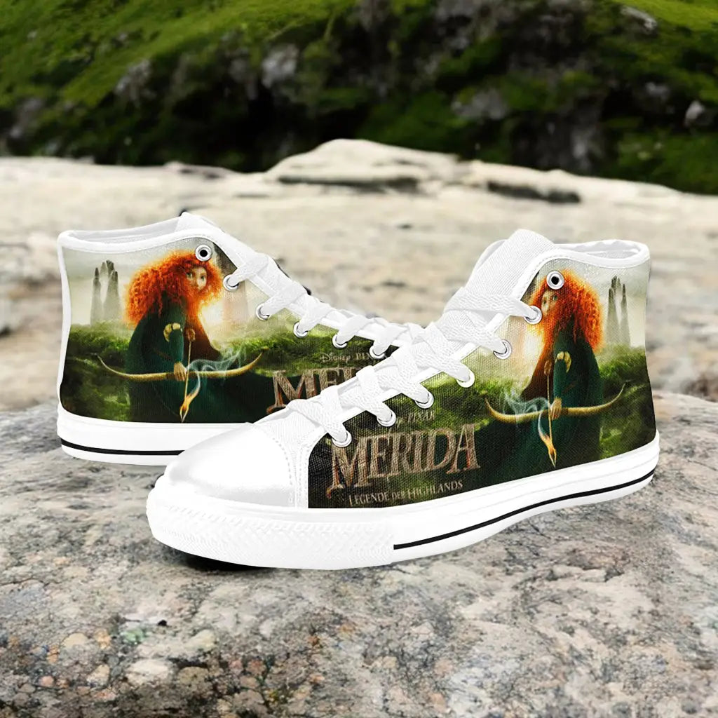 Brave Princess Merida Custom High Top Sneakers Shoes