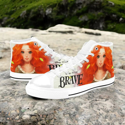 Brave Princess Merida Custom High Top Sneakers Shoes