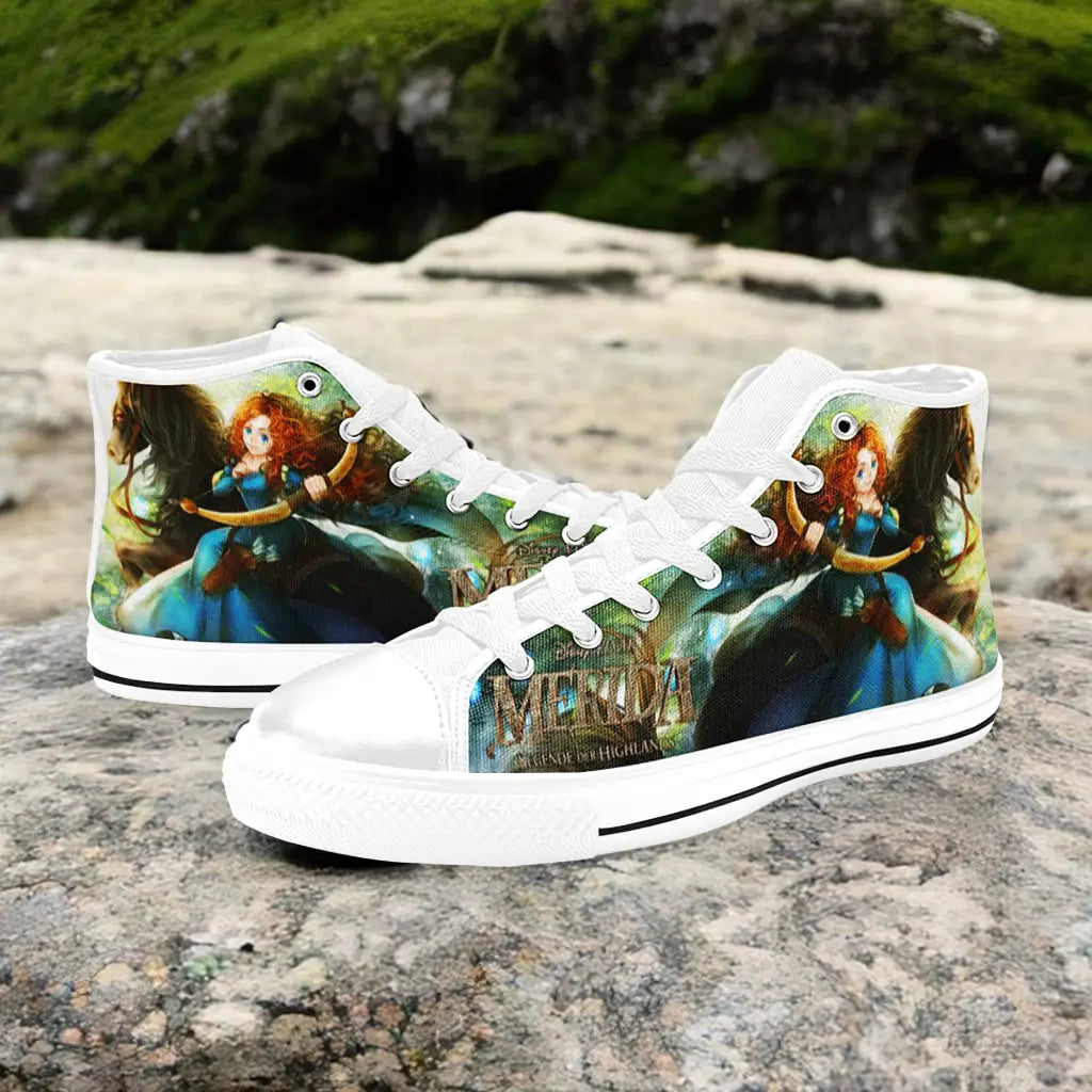 Brave Princess Merida Custom High Top Sneakers Shoes