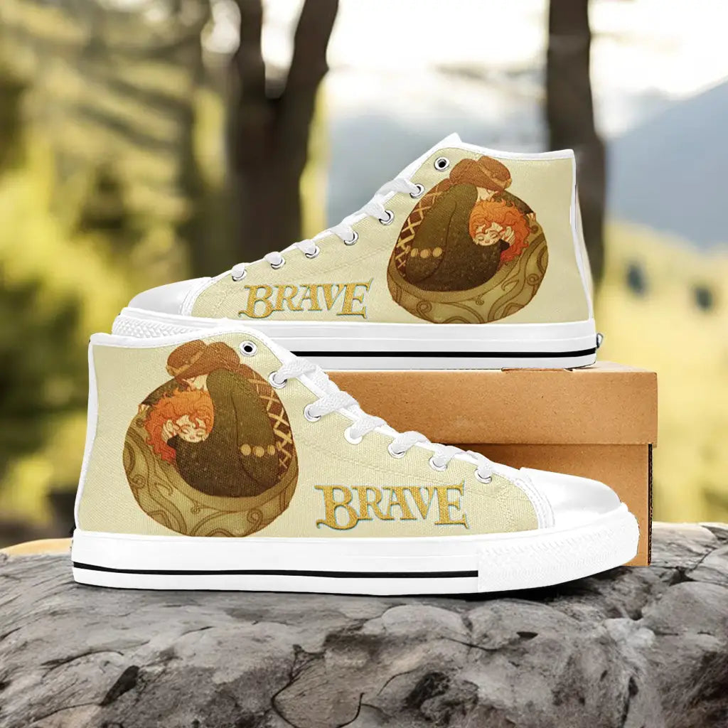 Brave Princess Merida Custom High Top Sneakers Shoes