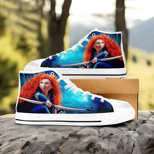 Brave Princess Merida Custom High Top Sneakers Shoes