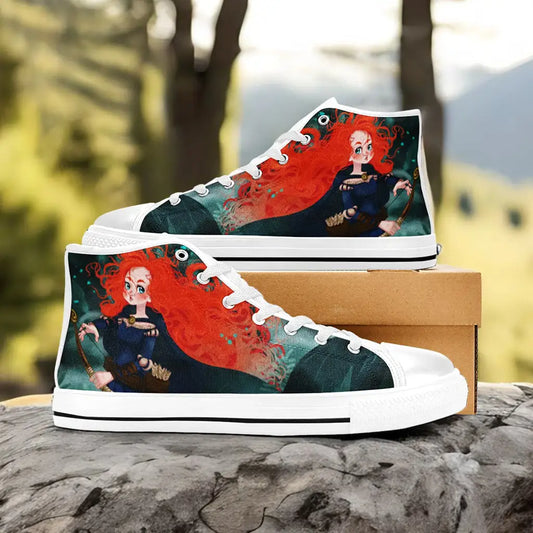 Brave Princess Merida Custom High Top Sneakers Shoes
