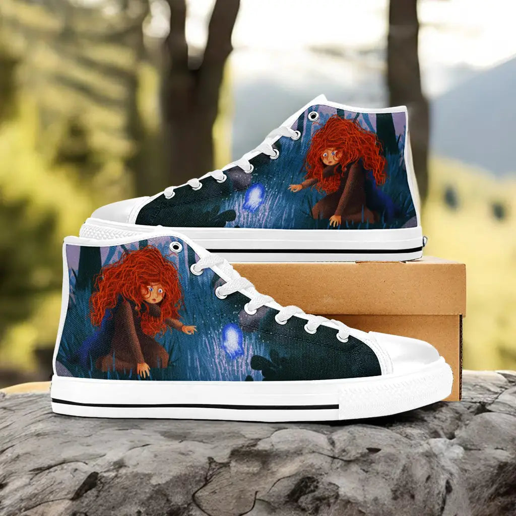 Brave Princess Merida Custom High Top Sneakers Shoes