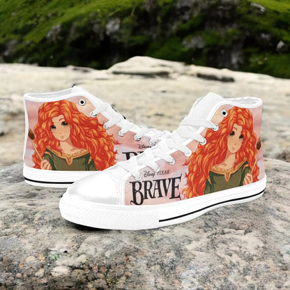 Brave Princess Merida Custom High Top Sneakers Shoes