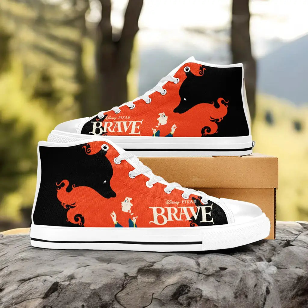 Brave Princess Merida Custom High Top Sneakers Shoes