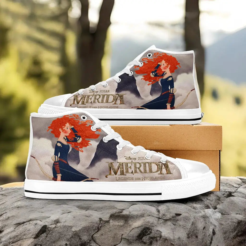 Brave Princess Merida Custom High Top Sneakers Shoes