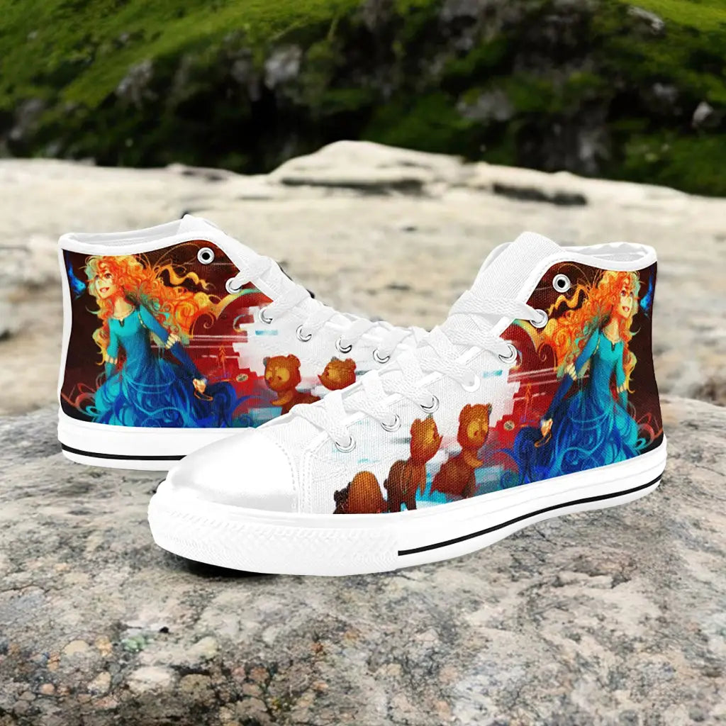 Brave Princess Merida Custom High Top Sneakers Shoes