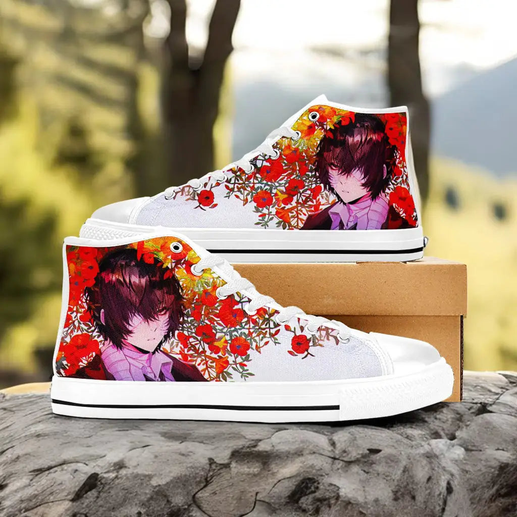 Bungou Stray Dogs Osamu Dazai Custom High Top Sneakers Shoes