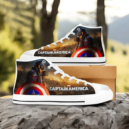 Captain America End Game Custom High Top Sneakers Shoes