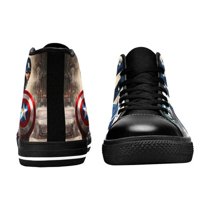 Captain America End Game Custom High Top Sneakers Shoes