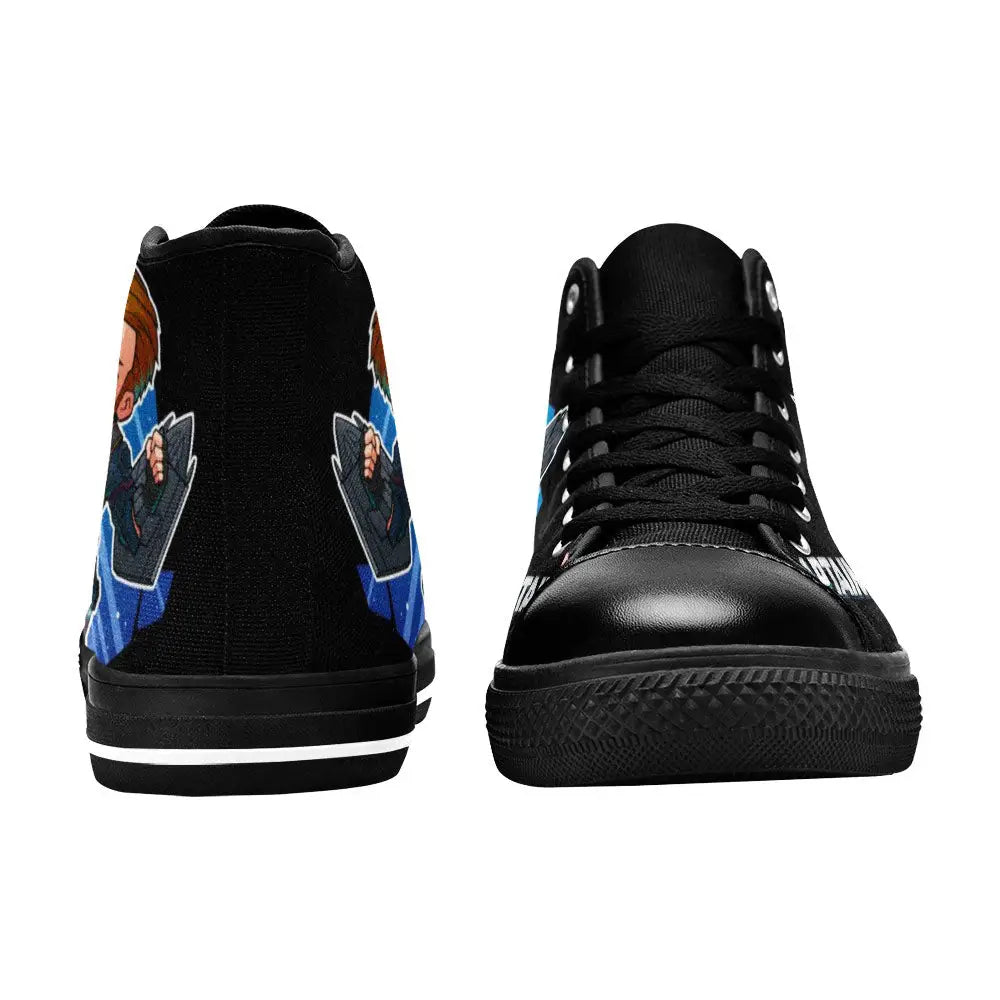 Captain America Winter Soldier Custom High Top Sneakers Shoes