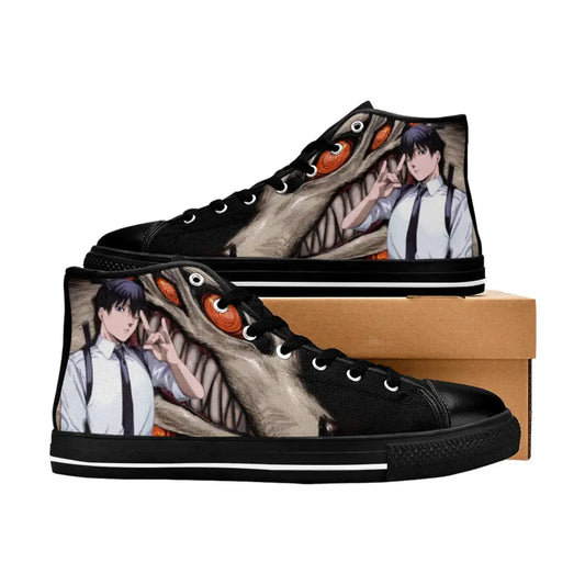 Chainsaw Man Aki Hayakawa Shoes High Top Sneakers