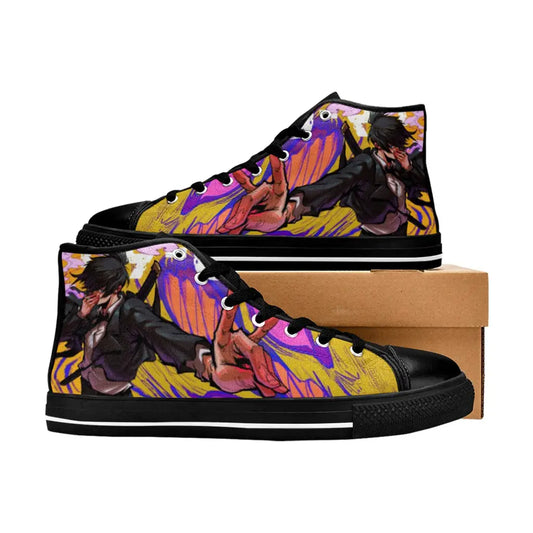 Chainsaw Man Aki Hayakawa Shoes High Top Sneakers