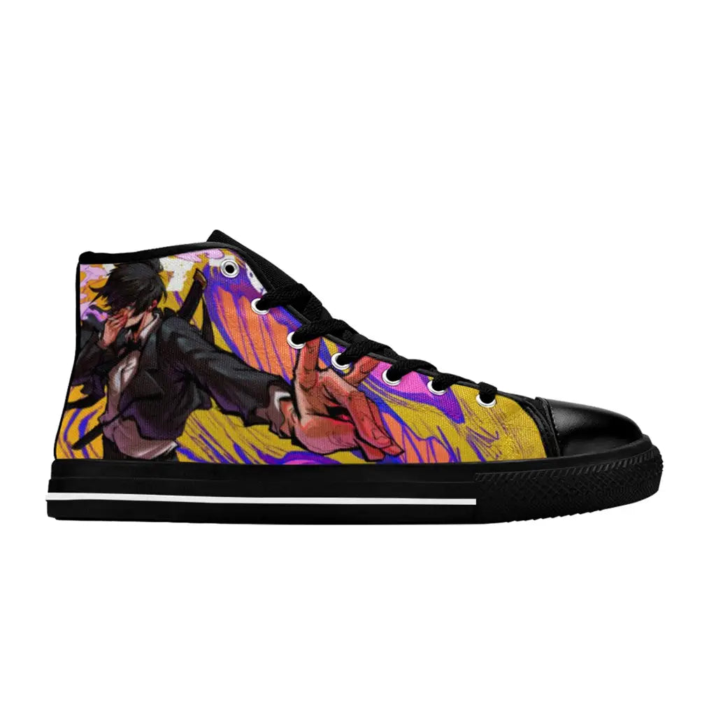 Chainsaw Man Aki Hayakawa Shoes High Top Sneakers