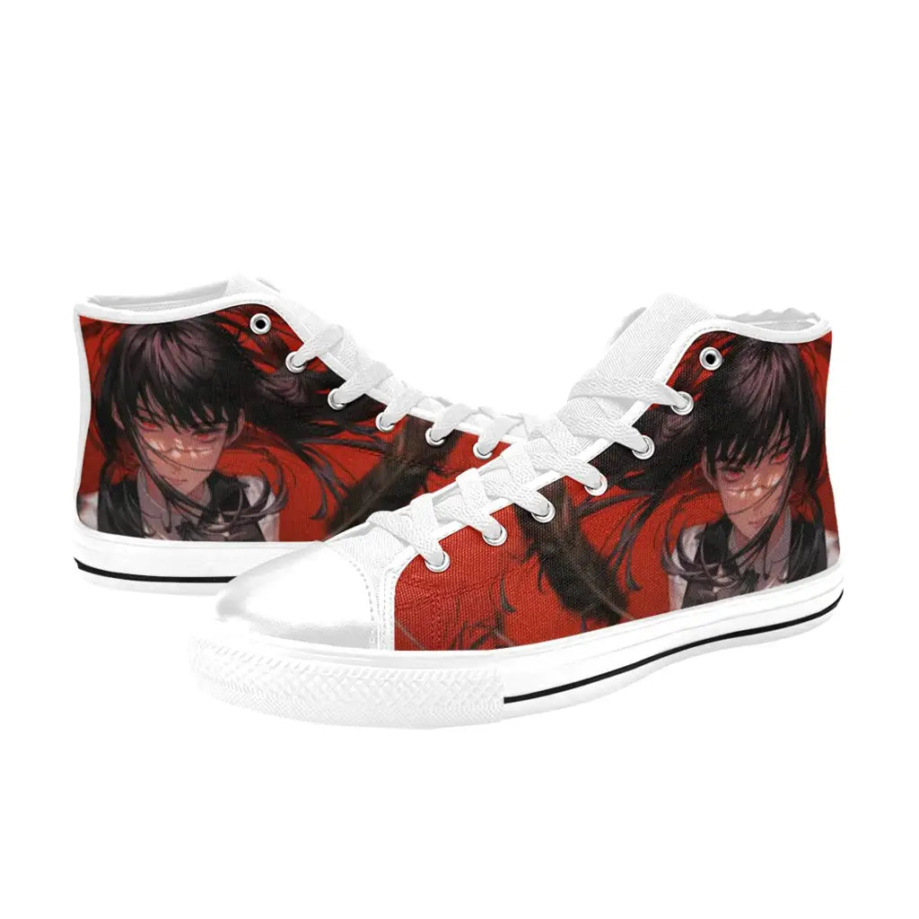 Chainsaw Man Asa Mitaka Shoes High Top Sneakers