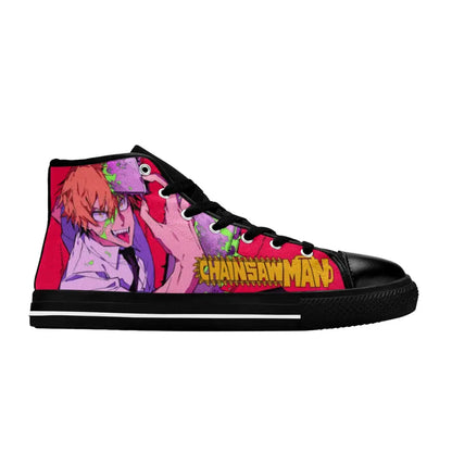 Chainsaw Man Denji Shoes High Top Sneakers