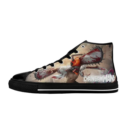 Chainsaw man Denji Shoes High Top Sneakers